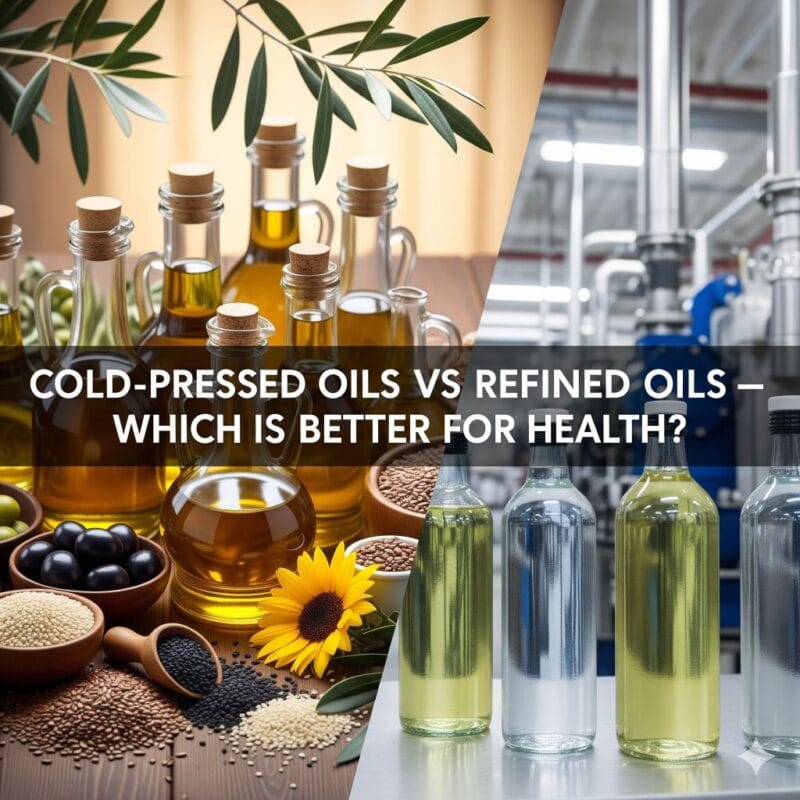 Cold-Pressed Oils vs Refined Oils – Which is Better for Health? 1 Cold-Pressed Oils Vs Refined Oils – Which Is Better For Health?