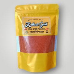 Kathait Gold Red Chilli Powder – Premium Natural Lal Mirch Powder In Yellow Stand-Up Pouch