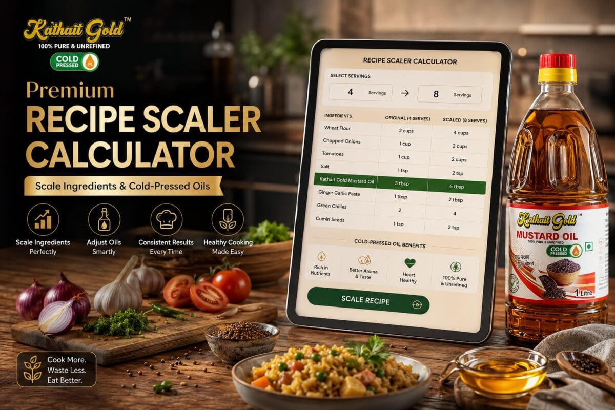 Scale Ingredients, Cold-Pressed Oils, And Authentic Spices Perfectly. Experience Seamless Kitchen Math For Your Home Or Commercial Culinary Needs.