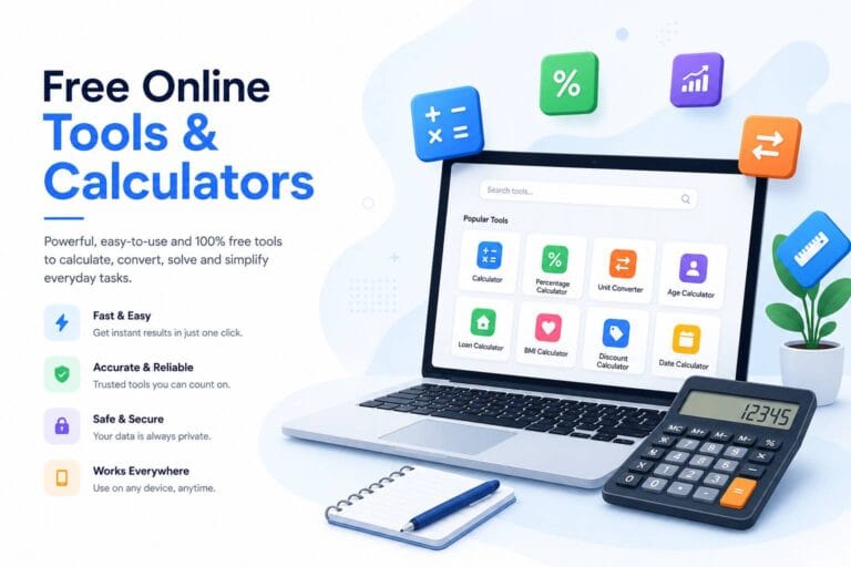 Free Online Tool Calculator Image