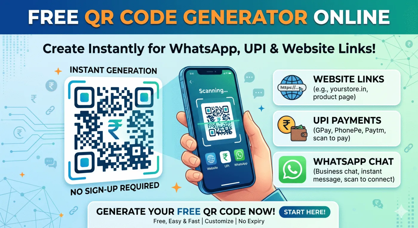 Free QR Code Generator Online 1 Free Qr Code Generator