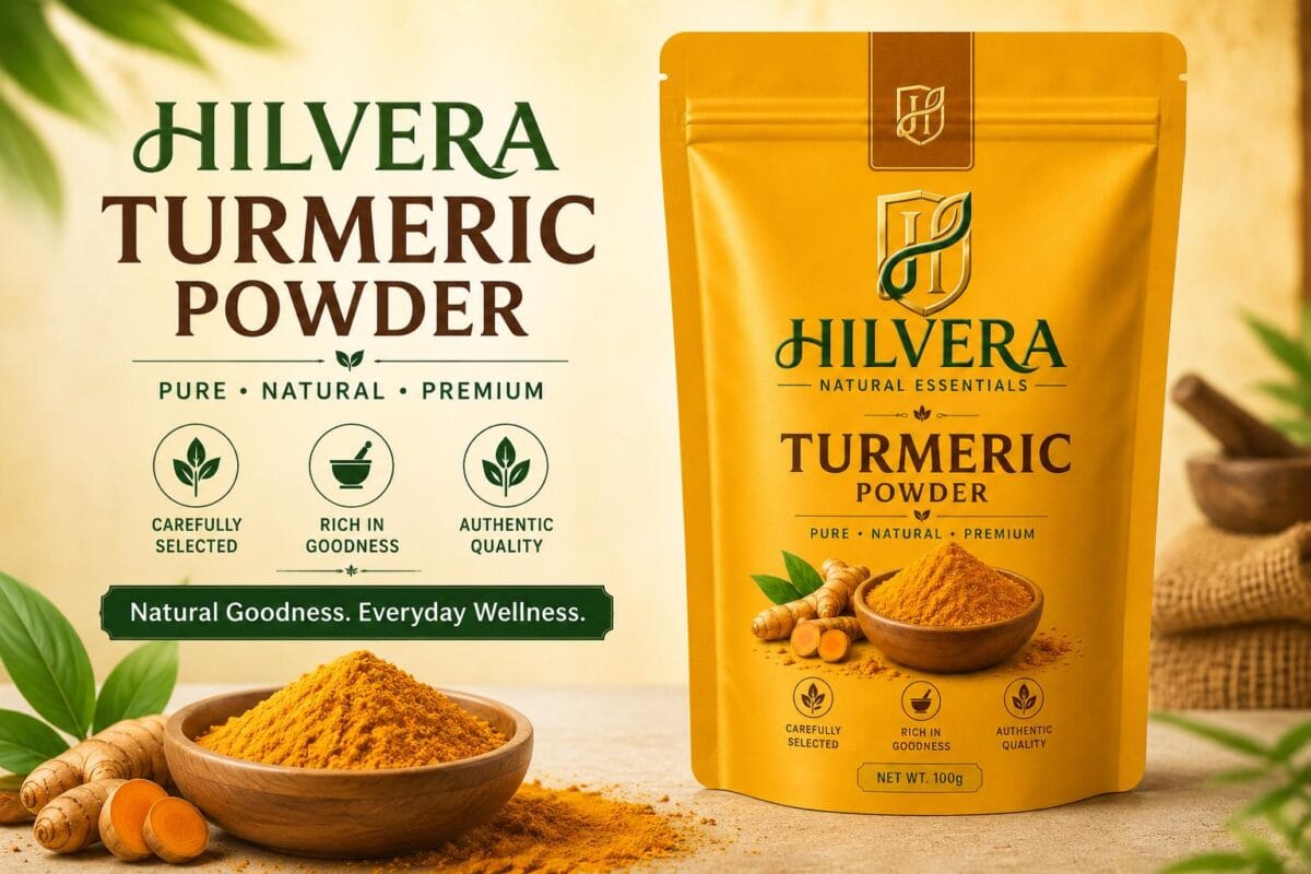 Hilvera Turmeric Powder Premium Haldi Powder