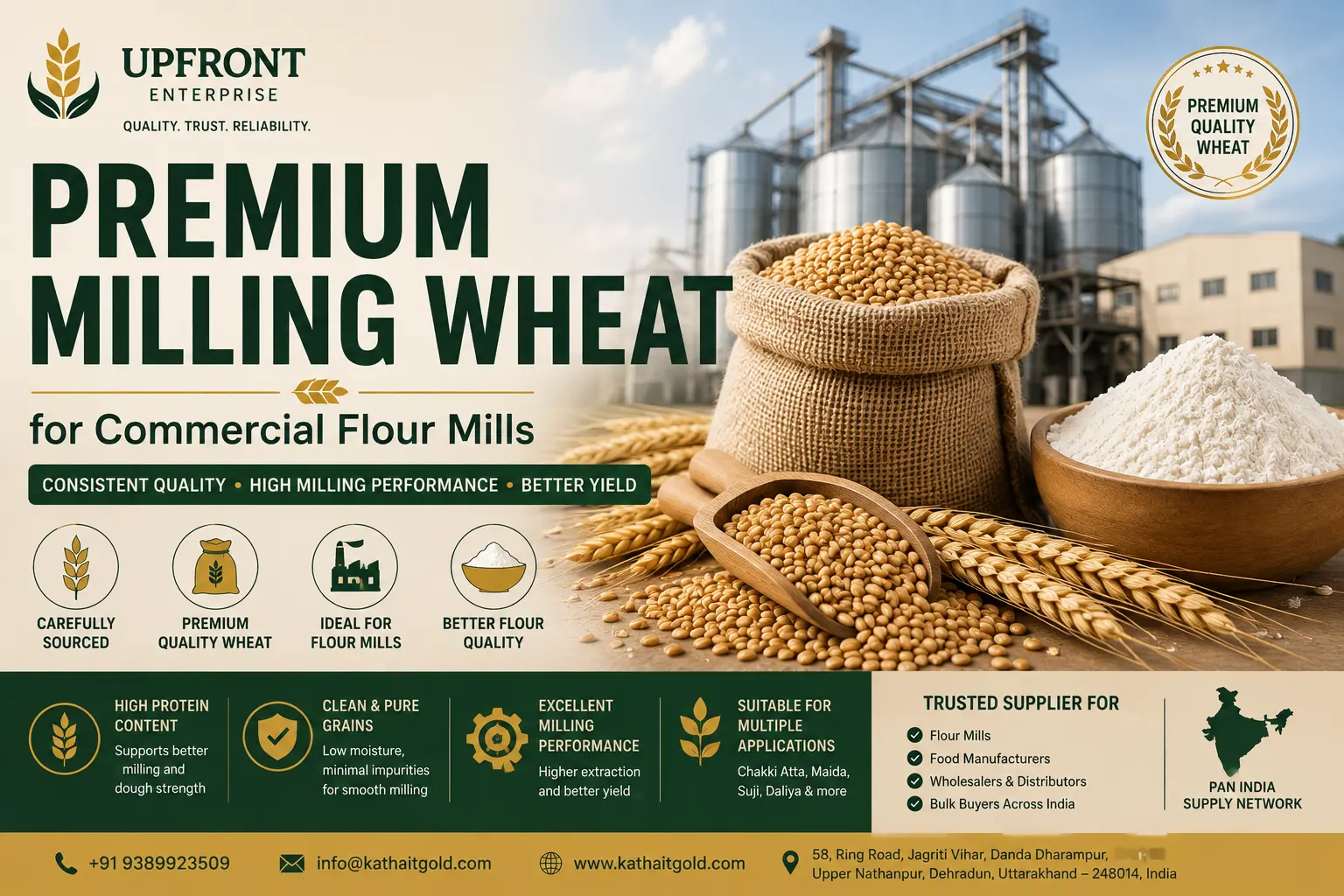 Milling Wheat