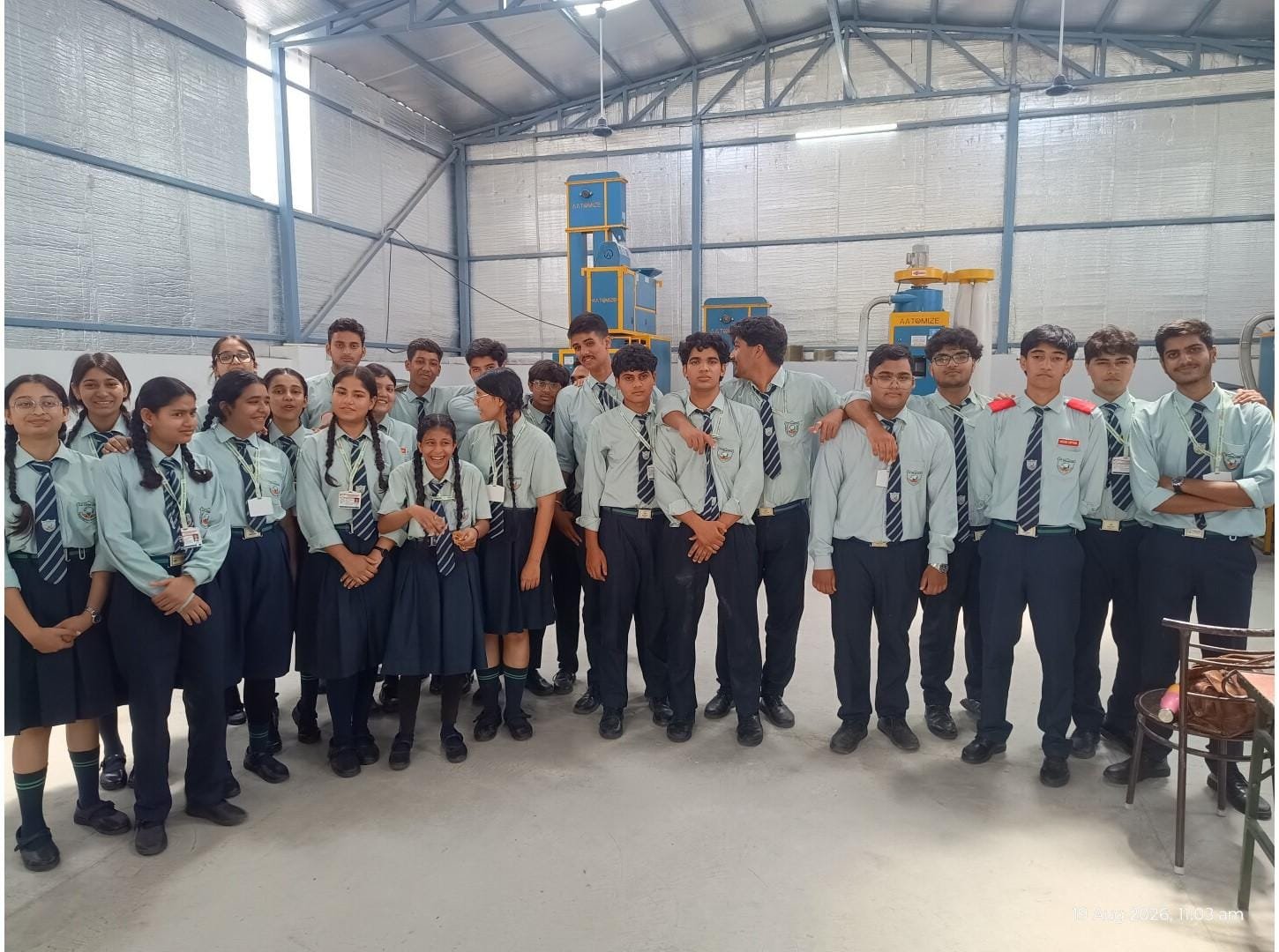 Universal Academy Dehradun Students Visit Kathait Gold Factory 2 Universal Academy Dehradun Students Visiting Upfront Enterprise Food Manufacturing Facility